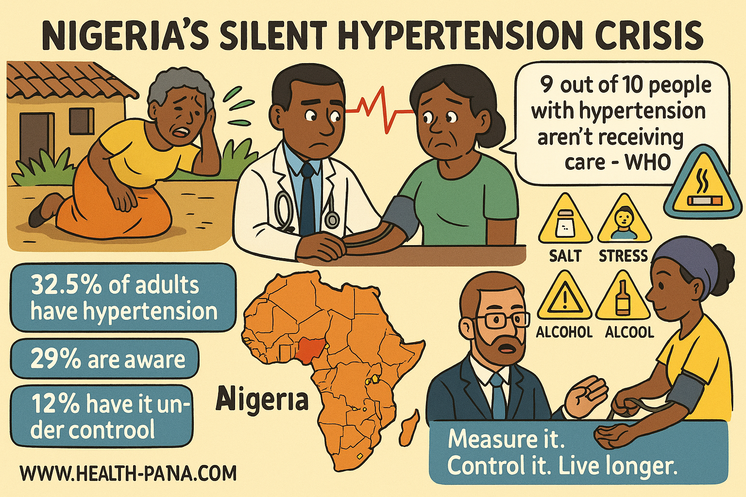 One in Three Adults Is at Risk of Hypertension
